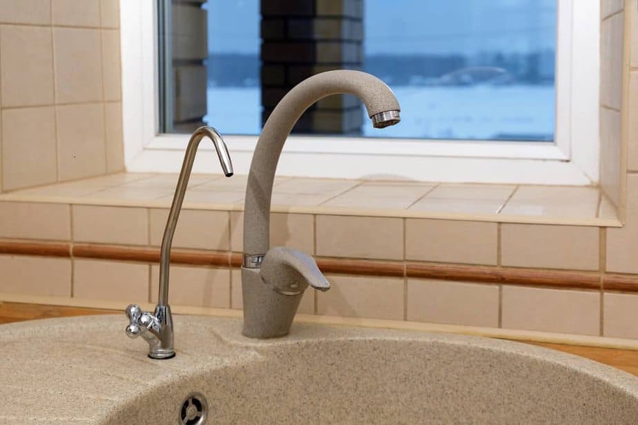 Low water pressure when using two faucets